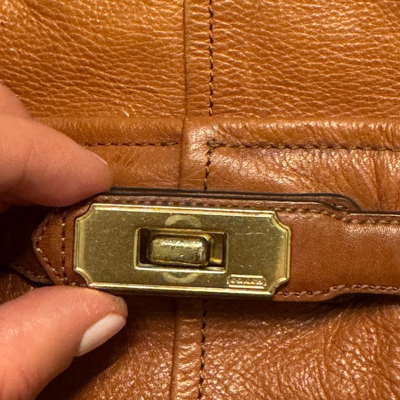 VINTAGE COACH LEATHER CHELSEA ASHLYNN HOBO BAG - Picture 3 of 15